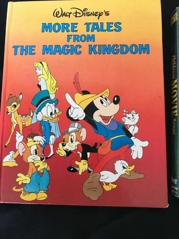 Walt Disney More Tales from The Magic Kingdom book and 3 CD box set Children movie song