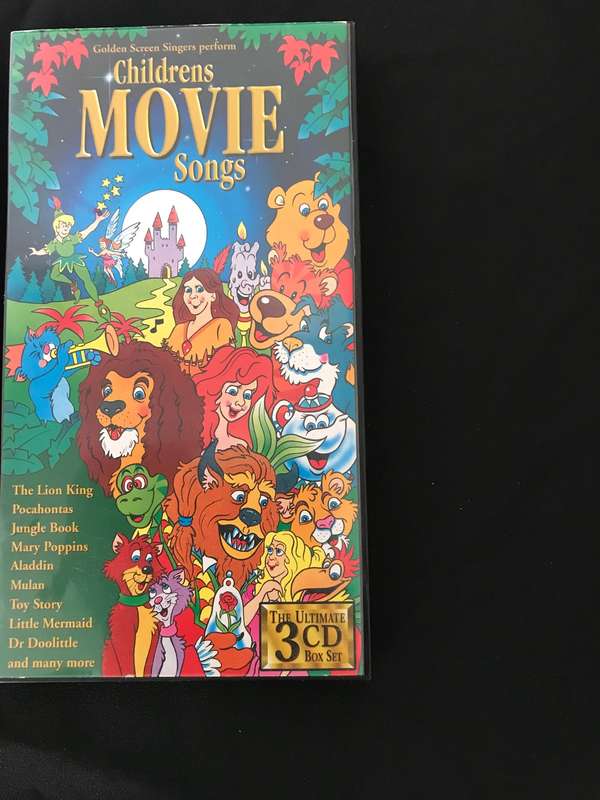 Walt Disney More Tales from The Magic Kingdom book and 3 CD box set Children movie song