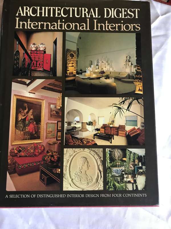 Architectural Digest International Interiors. hardcover