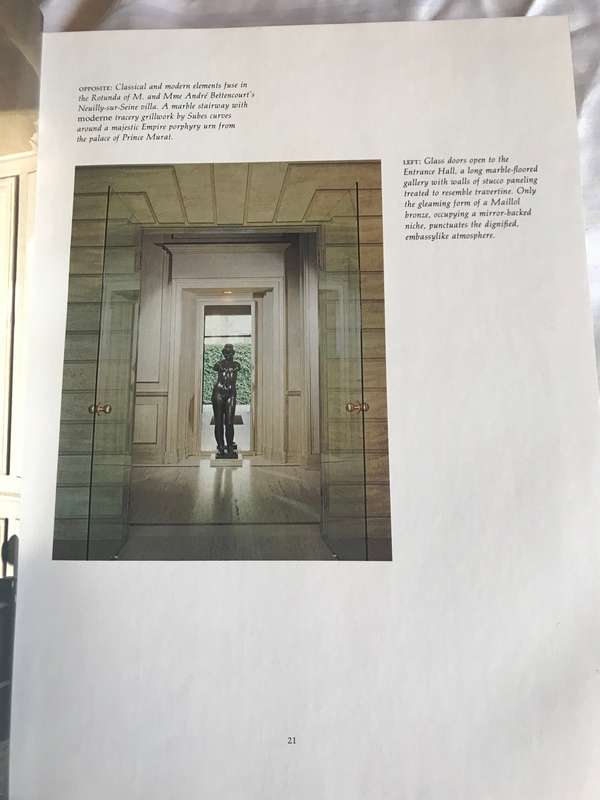 Architectural Digest International Interiors. hardcover