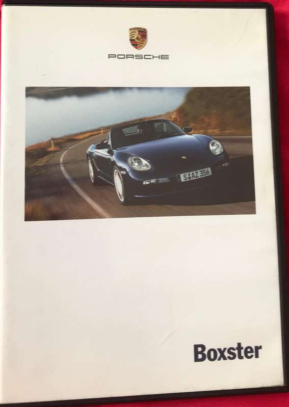 Porsche Boxster DVD D-70435 Stuttgart Rare Collectible