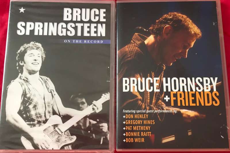 Bruce Springsteen DVD On the Record Sealed and Bruce Hornsby + Friends Collection
