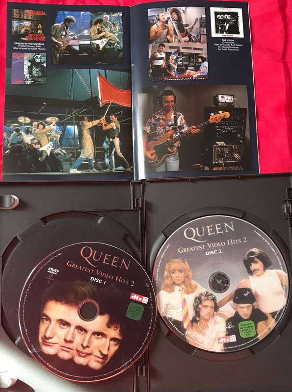 Music DVD Queen Greatest Hits 2 & Take That Sealed New with Robbie Williams
