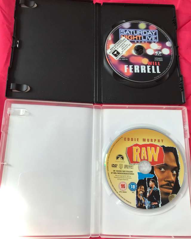 Live Comedy DVD Eddie Murphy Raw + Saturday Night Live Best of Will Ferrell