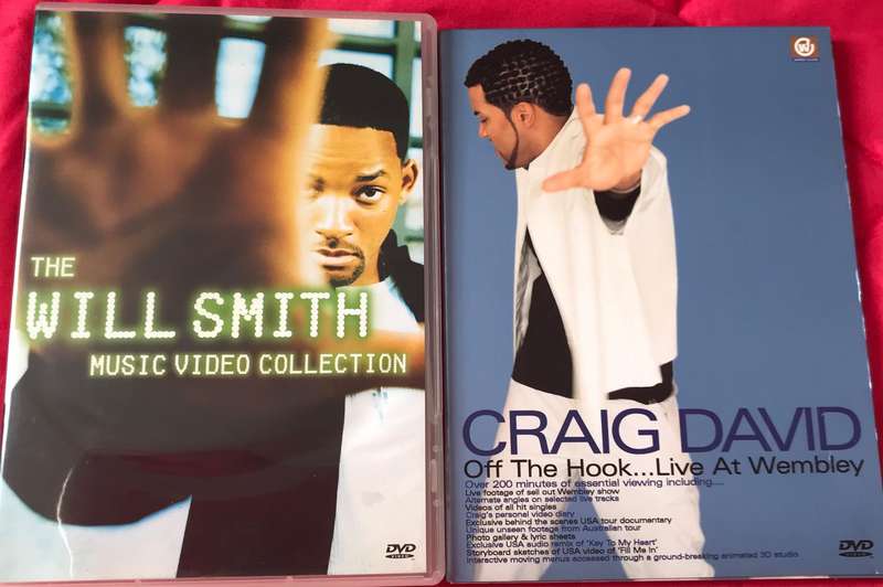 Music DVD Combo Will Smith Collection + Craig David Off the Hook live at Wembley