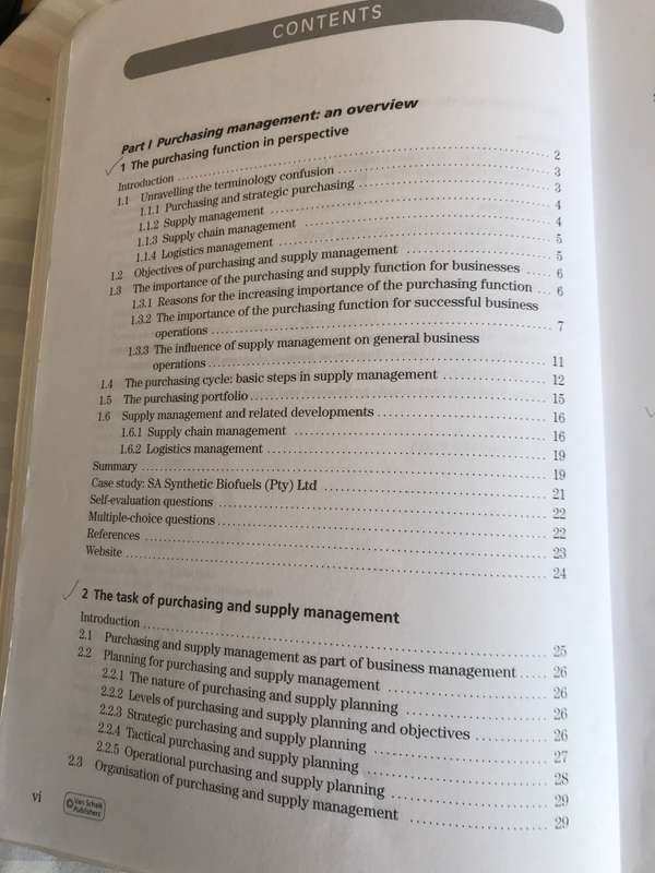 Purchasing and Supply Management 6th edition WMJ Hugo, JA Badenhorst-Weiss