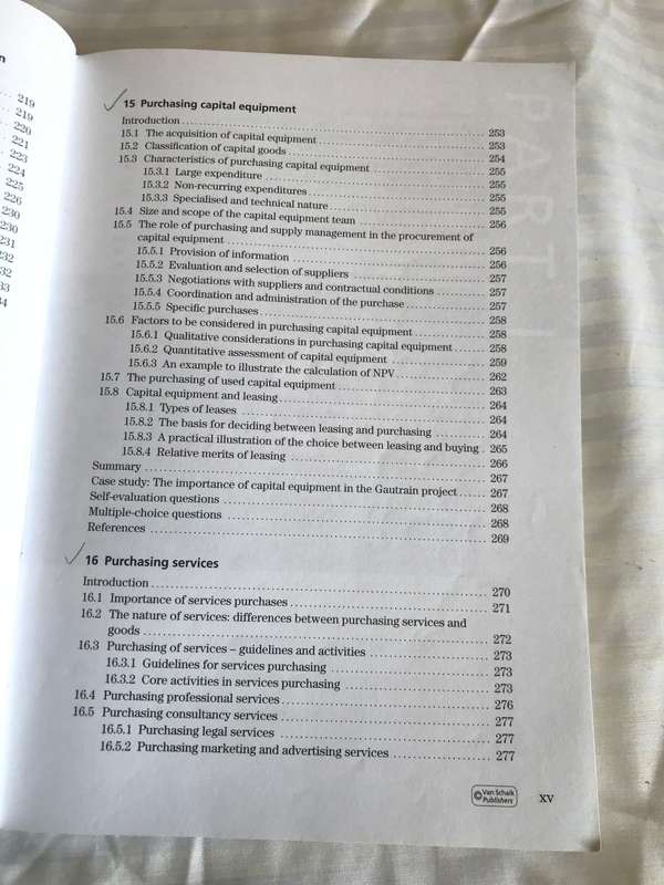 Purchasing and Supply Management 6th edition WMJ Hugo, JA Badenhorst-Weiss