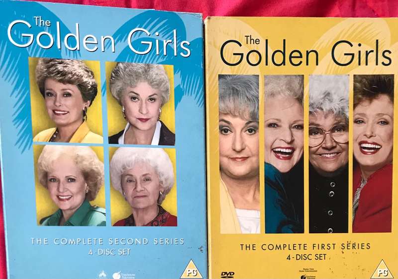 TV Series DVD The Golden Girls 1st + 2nd Season