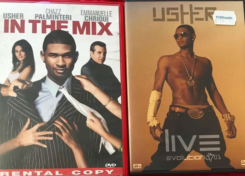 Usher Music DVD Live Evolution + Movie in the Mix