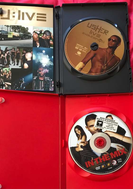 Usher Music DVD Live Evolution + Movie in the Mix
