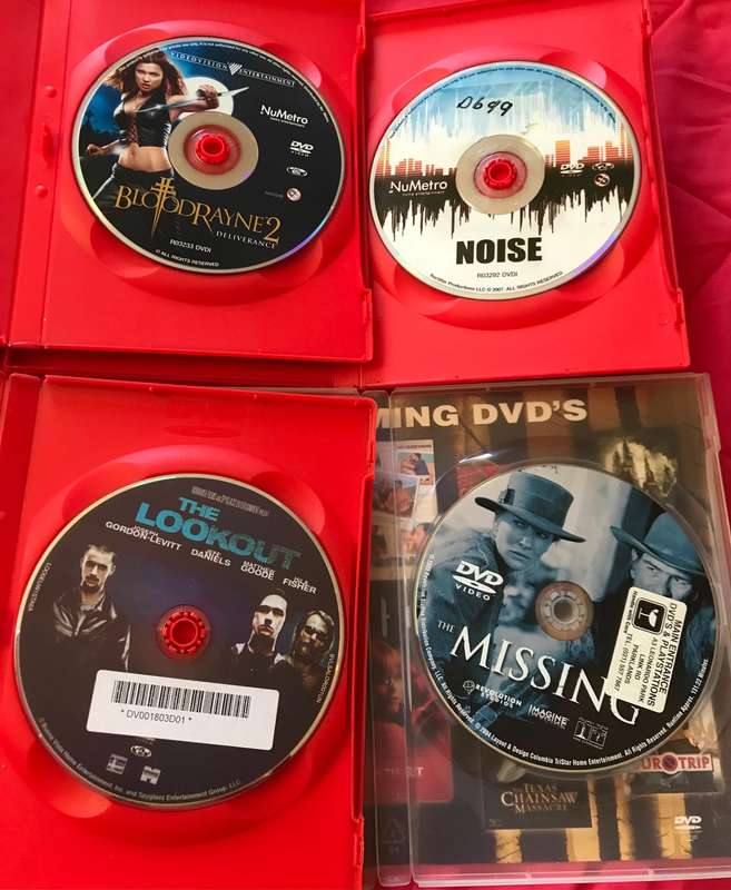 DVD lot Noise, The Lookout, BloodbRayne 2, The Missing