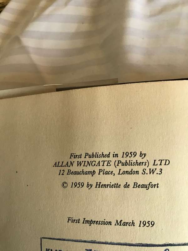 REMBRANDT March 1959 First impression