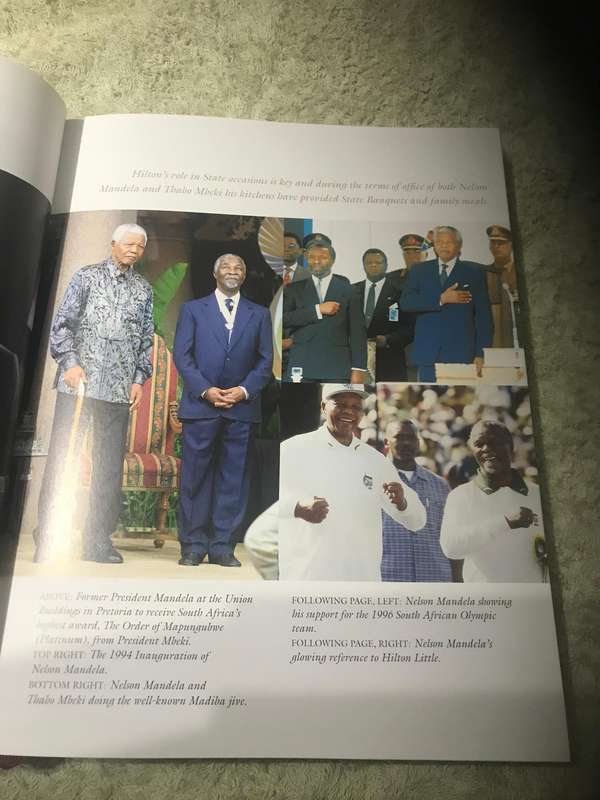 Bon Appetit, Mr President - Hilton Little Chef to the President of South-African