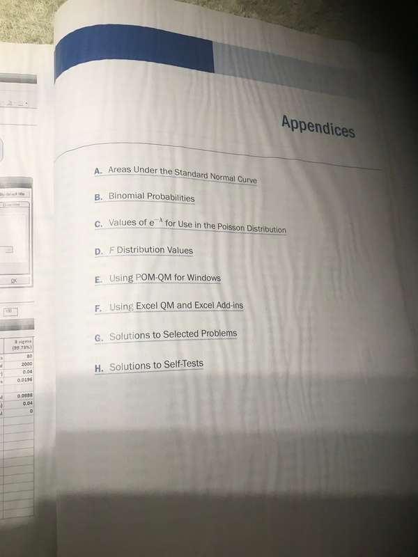 Quantitative Analysis for Management Barry Render