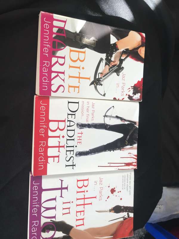 Jaz Parks in .3 x books volume 6,7,8