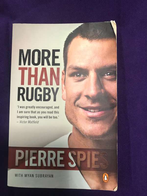 More than rugby Pierre Spies