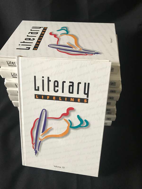Literary Lifelines 10 volumes hardcover books