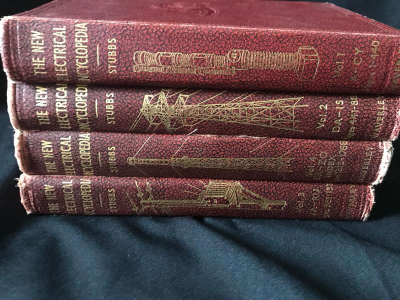 The New Electrical Encyclopedia volume 1-4 by Waverley