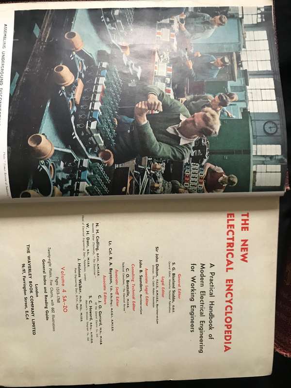 The New Electrical Encyclopedia volume 1-4 by Waverley