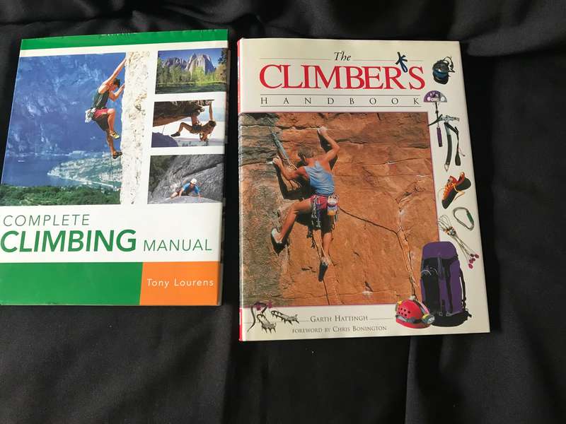 Climbing x 2 books both hardcovers