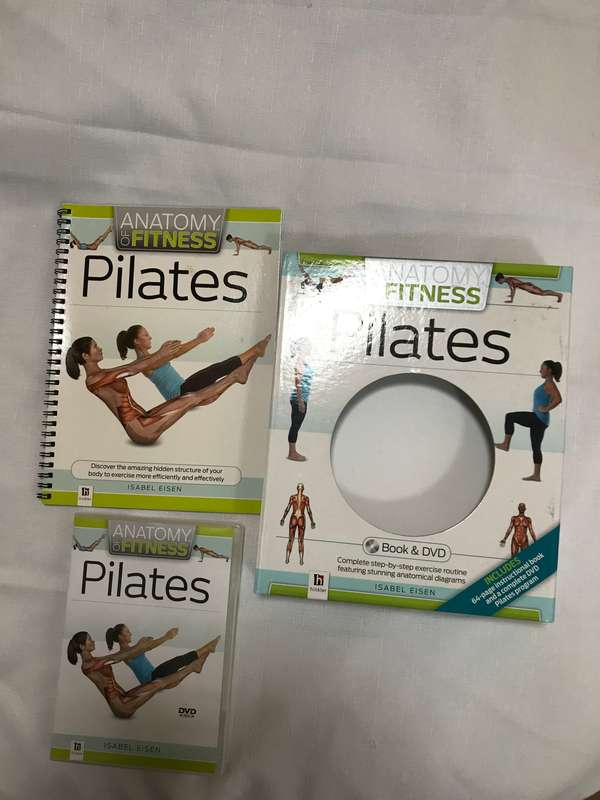 Anatomy of Fitness Pilates Book & DVD in box