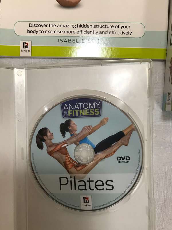 Anatomy of Fitness Pilates Book & DVD in box