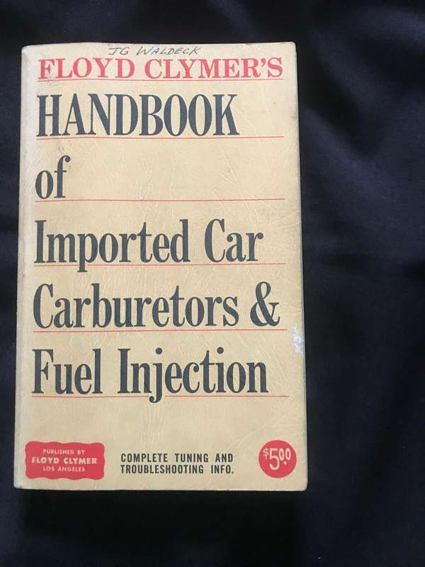 Floyd Clymer's Handbook of Imported Car Carburetors and Fuel Injection