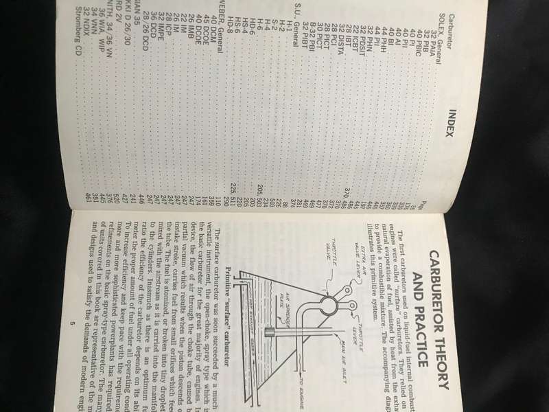 Floyd Clymer's Handbook of Imported Car Carburetors and Fuel Injection