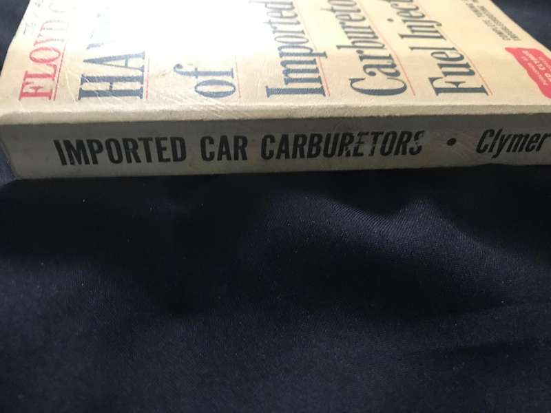 Floyd Clymer's Handbook of Imported Car Carburetors and Fuel Injection
