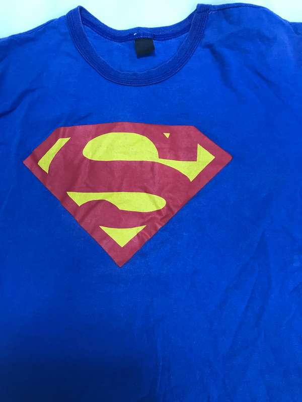 Superman Shirt Medium Vintage 90s