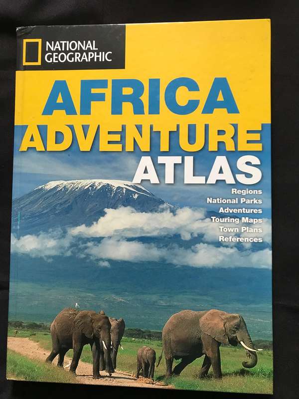 Africa Adventure Atlas hardcover 336 pages