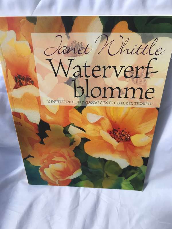 Waterverfblomme Janet Whittle