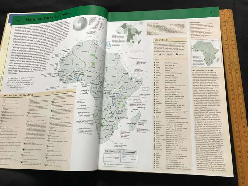 Africa Adventure Atlas hardcover 336 pages