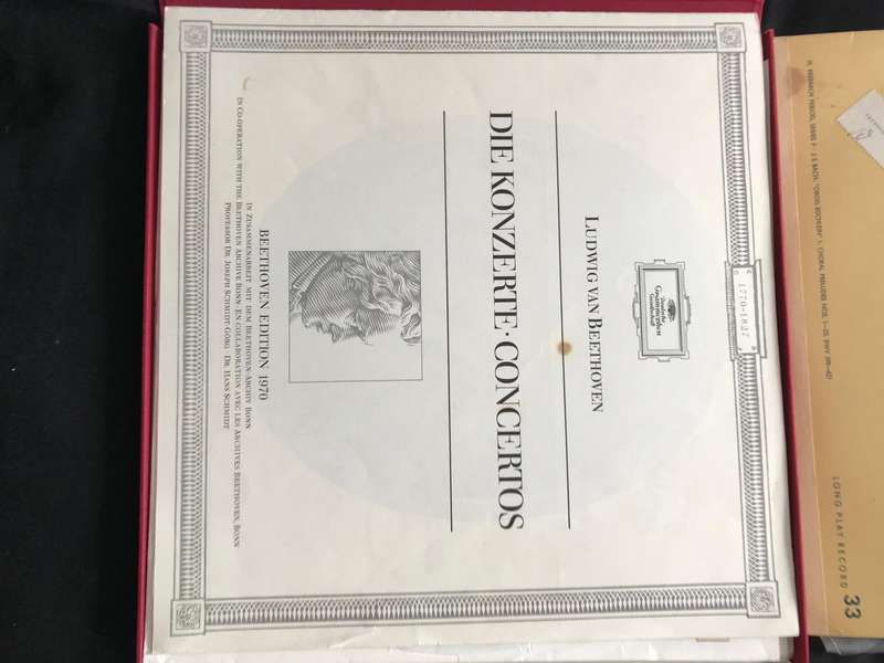 Beethoven Edition Concertos I Concerti Box 7 LP