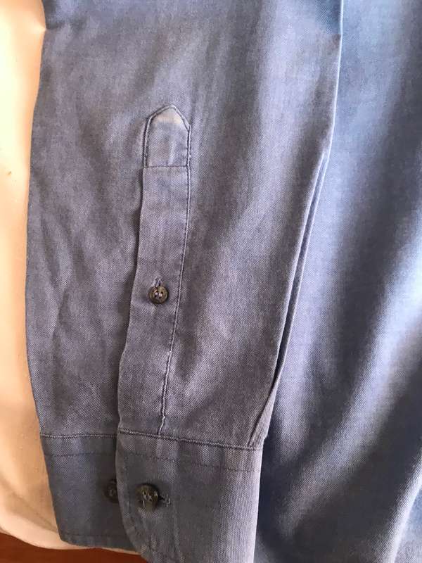 Pringle of Scotland Shirt Blue long sleeve Medium