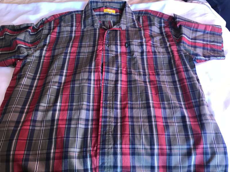 Jeep 4XL green check Shirt
