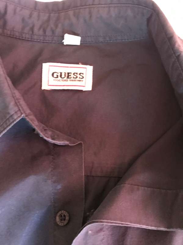 Guess shirt black large