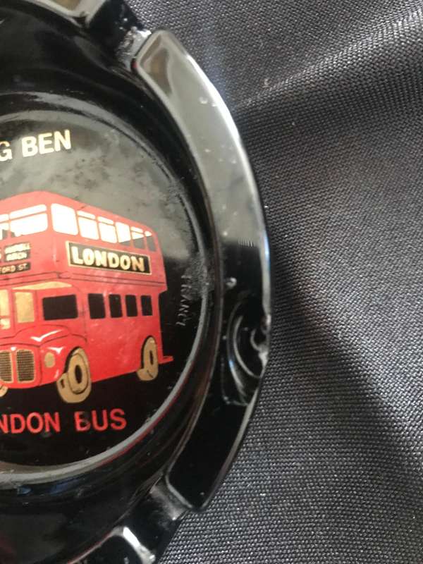 Royal Palace H.M. Tower and Fortress of London 1078-1978 Plate Set and  London ashtray