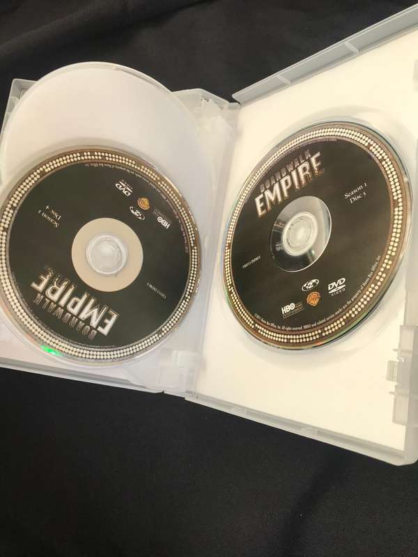BOARDWALK EMPIRE-COMPLETE 1ST SEASON and SECOND SEASON 10  DVDs