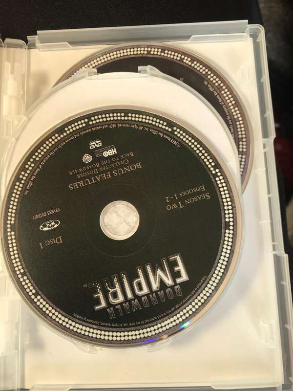 BOARDWALK EMPIRE-COMPLETE 1ST SEASON and SECOND SEASON 10  DVDs