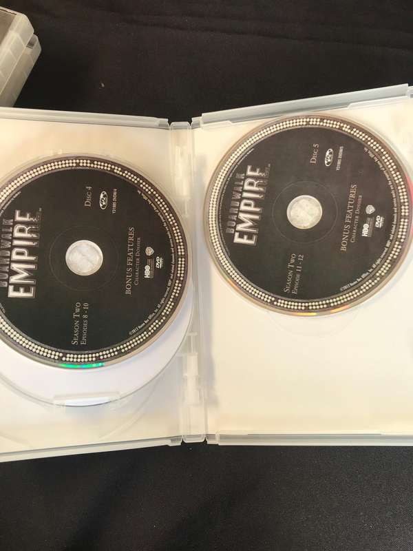 BOARDWALK EMPIRE-COMPLETE 1ST SEASON and SECOND SEASON 10  DVDs
