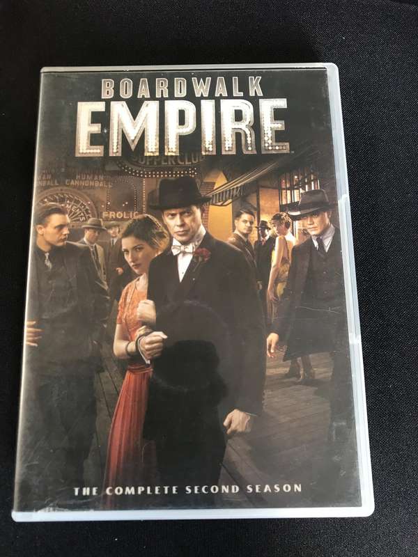 BOARDWALK EMPIRE-COMPLETE 1ST SEASON and SECOND SEASON 10  DVDs