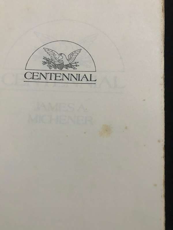 Centennial by James A. Michener 1974