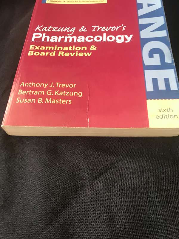 Katzung's Pharmacology: Examination and Board Review 6th edition