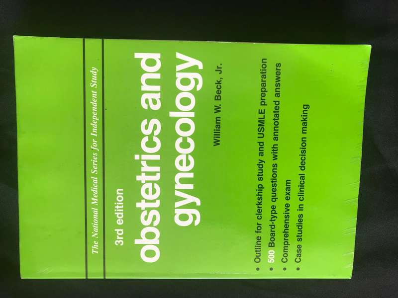 obstetrics and gynecology 3rd edition NMS by William W.Beck Jr