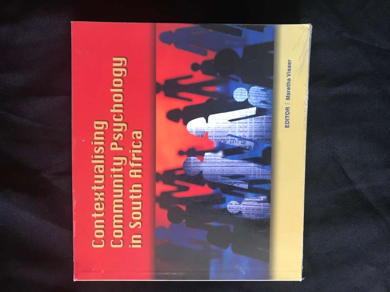 CONTEXTUALISING COMMUNITY PSYCHOLOGY IN SOUTH AFRICA M. Visser