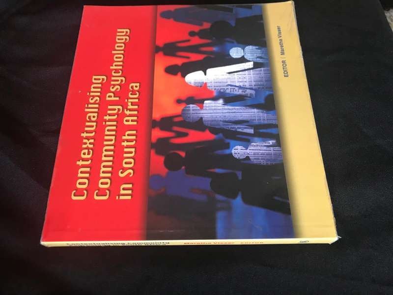 CONTEXTUALISING COMMUNITY PSYCHOLOGY IN SOUTH AFRICA M. Visser