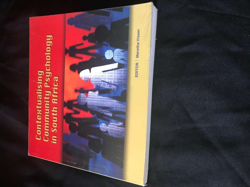 CONTEXTUALISING COMMUNITY PSYCHOLOGY IN SOUTH AFRICA M. Visser
