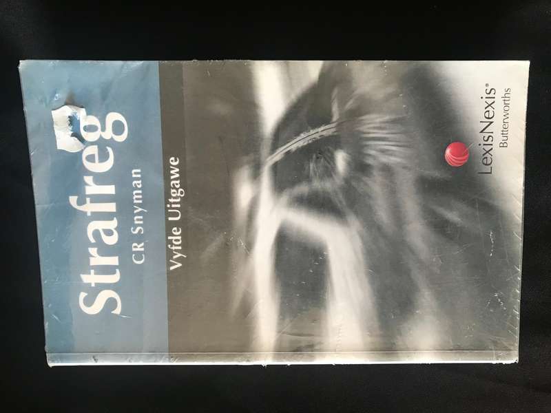 Strafreg C R Snyman 5de uitgawe