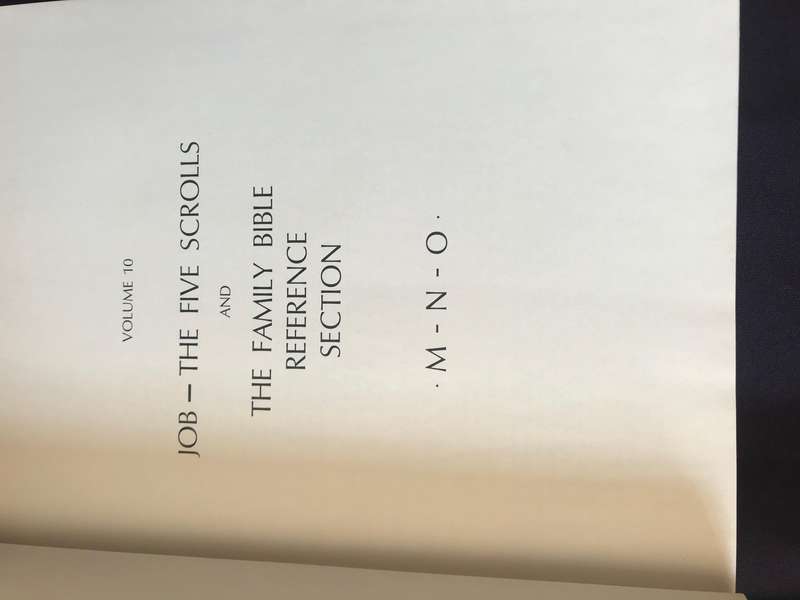 Illustrated Family Encyclopedia of The Living Bible Volume 8 & 9 & 10  1967